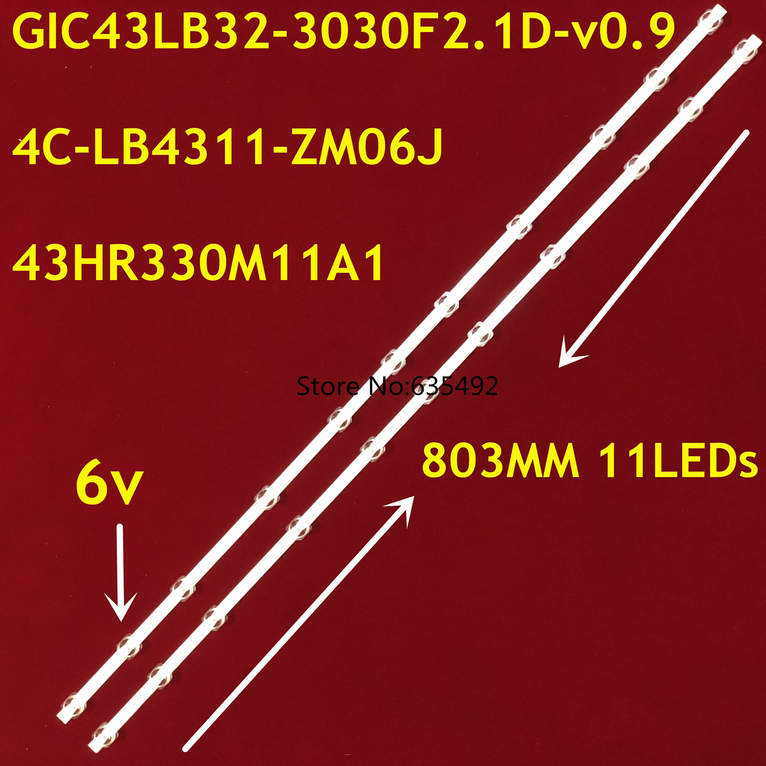 LED Ʈ 11LEDs GIC43LB32-3030F2.1D-v0.9 4C-LB4..